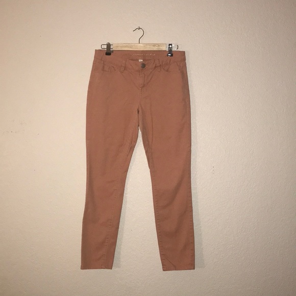 LC Lauren Conrad Denim - Peach Lauren Conrad Twill Jeans